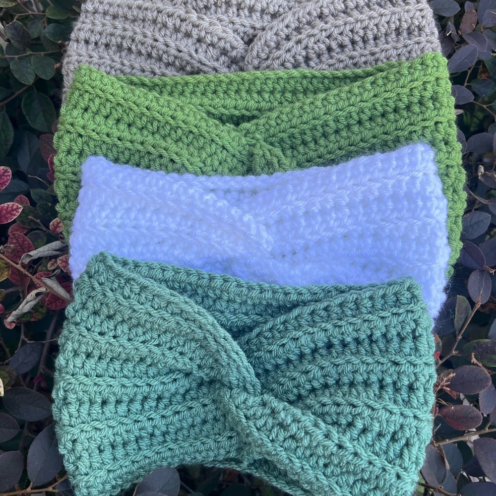 Handmade Crocheted Ear Warmers